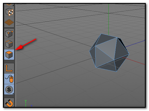 C4D制作镂空效果宝石模型的图文操作