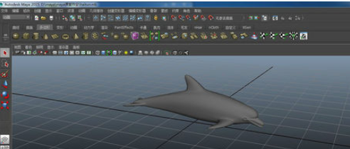 maya制作运动海豚的图文操作