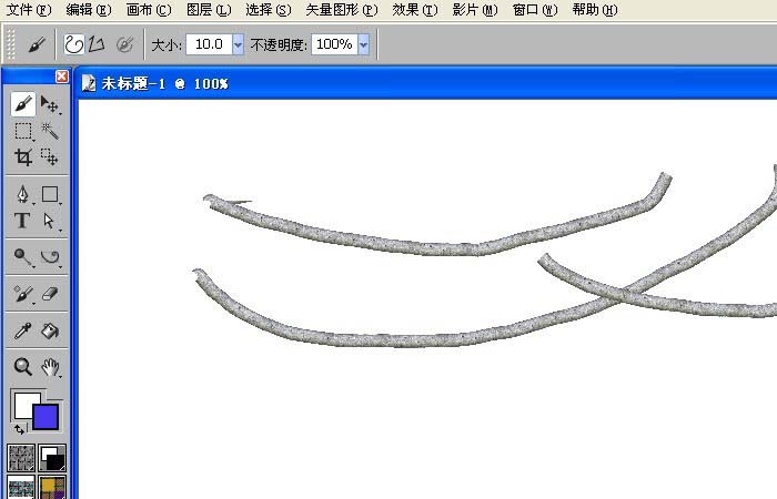 painter制作五彩花瓣外观效果的操作流程