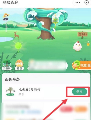 蚂蚁森林2021年4月新树在哪看