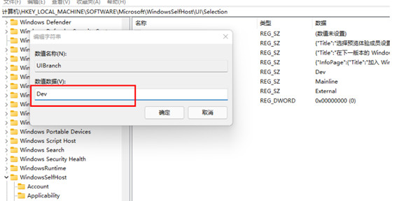 win11计划通道release preview怎么更改为Dev