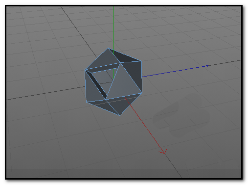 C4D制作镂空效果宝石模型的图文操作