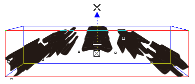 CDR制作弧形文字的操作流程