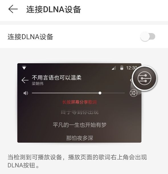 网易云音乐dlna在哪里