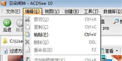 ACDSee里粘贴功能使用操作介绍