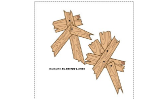 ps制作木纹字体的操作过程