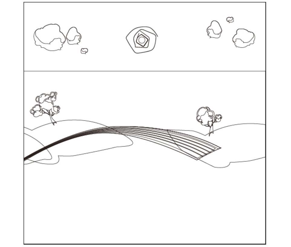 使用ai绘制出卡通版乡村插画图的图文教程