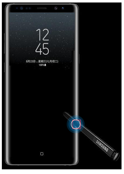 在三星note9中开启熄屏快写功能的具体方法