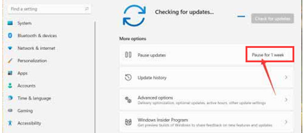 win11怎么暂停系统更新