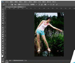 Photoshop CC调节照片曝光度的操作过程