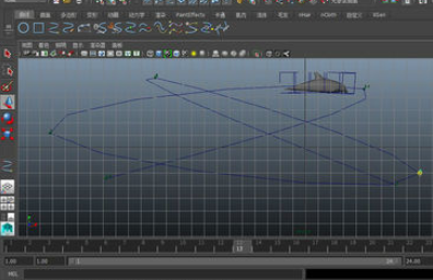 maya制作运动海豚的图文操作