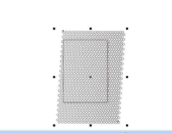 CDR制作规则图案的底纹效果的图文操作