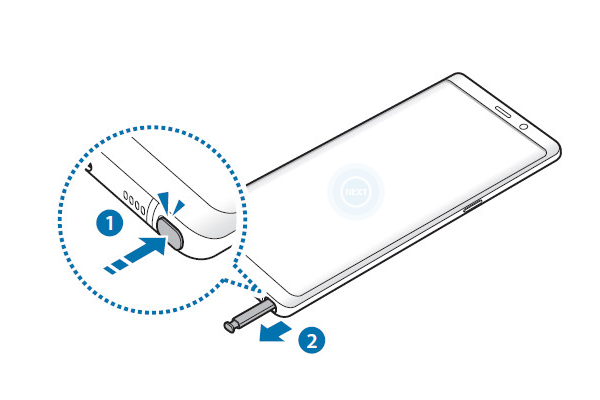 在三星note9中开启熄屏快写功能的具体方法