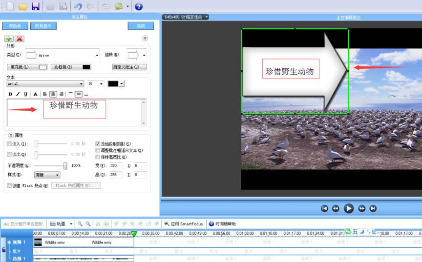 camtasia studio给视频加文字批注的图文操作