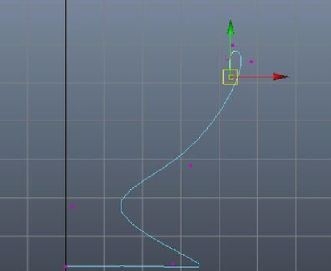 maya使用revolve命令制作杯子的图文操作