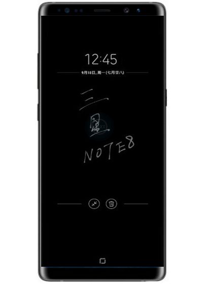 在三星note9中开启熄屏快写功能的具体方法