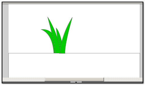 flash绘制绿色小草的操作流程