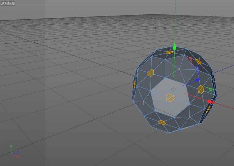 C4D制作一个立体足球模型的操作流程