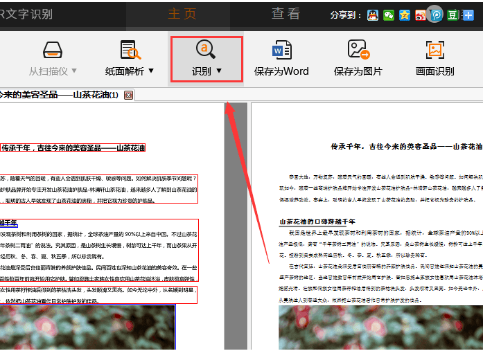 捷速OCR文字识别工具把PDF图片转成Word文字的详细操作