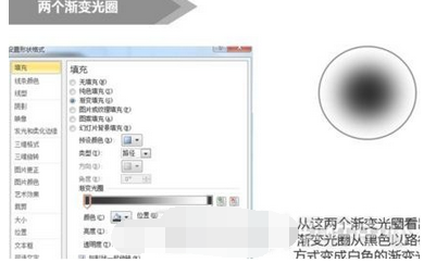 PPT制作阴影渐变的操作过程