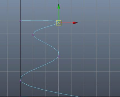 maya使用revolve命令制作杯子的图文操作