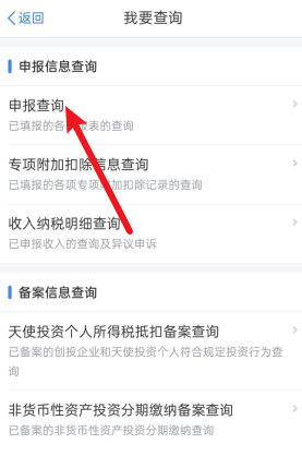 个人所得税app如何查询申报记录